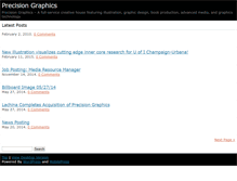 Tablet Screenshot of precisiongraphics.com